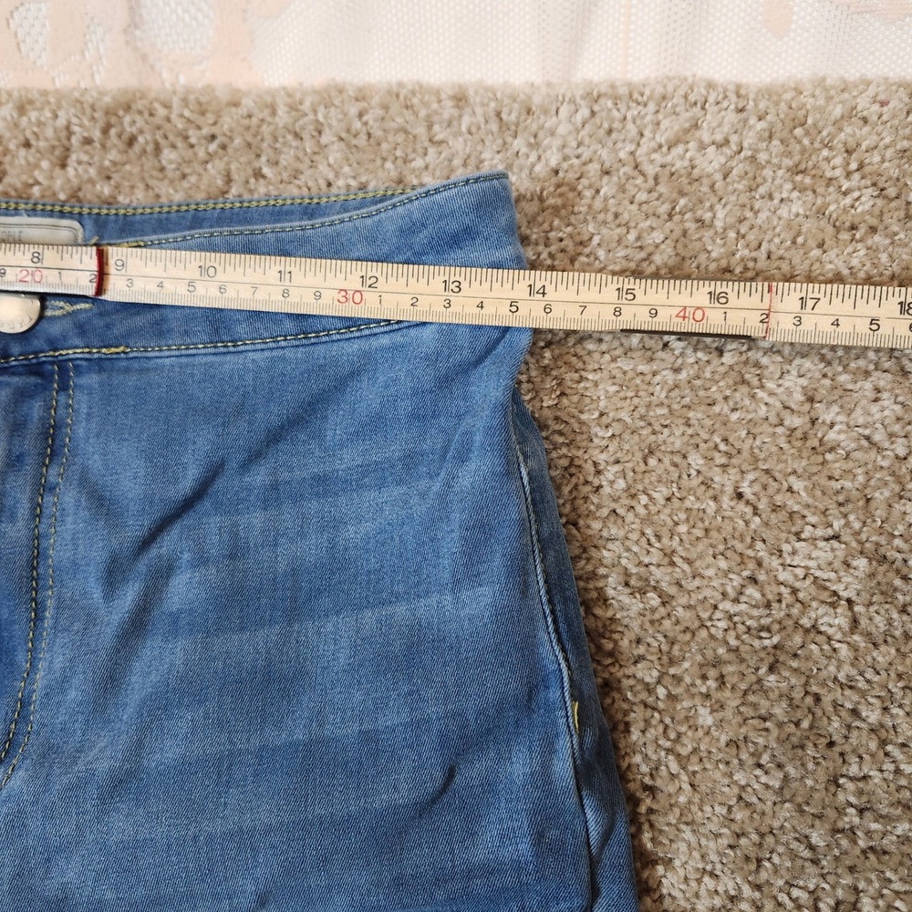 Free People Flare Jeans Just Float On Blue Denim Boho High Rise Size 28R - Picture 4 of 9